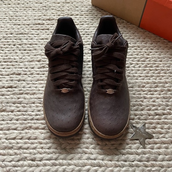 Nike Air Force 1 Supreme Ostrich 2005 Baroque Brown (DS/NIB) Size 9 Collectible - Picture 2 of 11